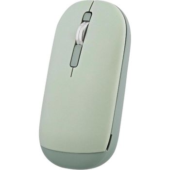 Ratón T'nB MWCOLORGN3 Bluetooth USB 1600DPI Verde Ambidiestro Ultrafino