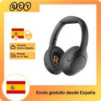 qcy-auriculares inalambricos h3 lite anc cascos por encima de la oreja con bluetooth 53 cancelacion activa de ruido controlador de 40mm sonido hifi
