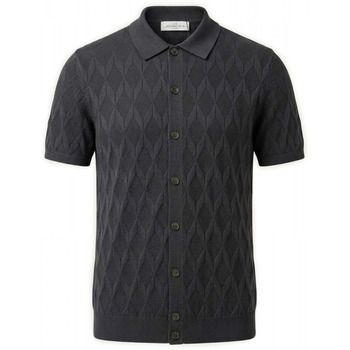 Jeordie's Polo 80548 CAMICIA MM ROMBETTI-400 BLEU para hombre