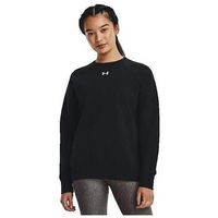 under armour jersey sweat-shirt ras du cou en polaire rival dua para mujer