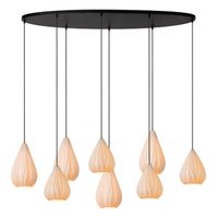 lampara colgante cinzia 8 luces