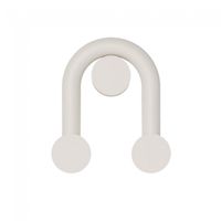 aplique de pared led rigoberta super curvo 3000k 124w