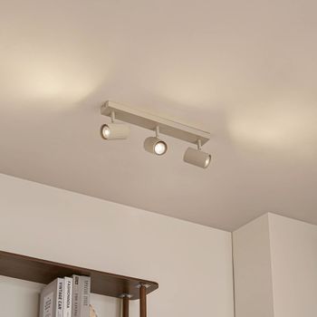 Foco de aluminio blanco