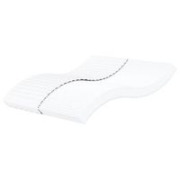colchon de espuma dureza 2 3 blanco 200x200 cm vidaxl