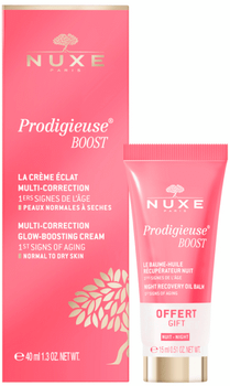 Nuxe Prodigieuse Boost Crema 40 ml + Bálsamo Noche 15 ml