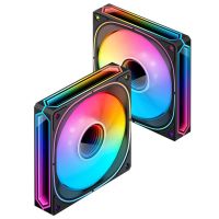 ventilador jonsbo fr-505b 120mm rgb 1800rpm 30db negro blanco 1 unidad