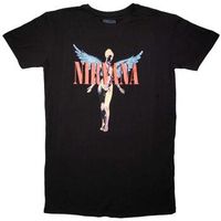 nirvana camiseta manga larga angelic para mujer