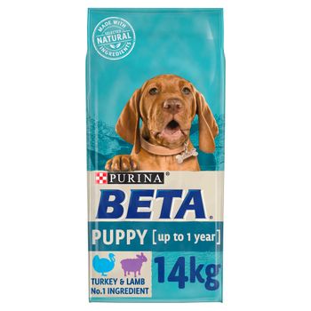 BETA Puppy Turkey & Lamb - Economy Pack: 2 x 14kg