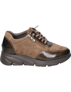 Zapato Con Cuña Calzazul-flex 3316 En Marrón 37