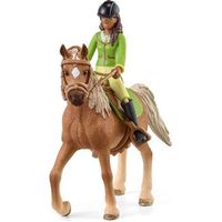 conjunto de figuras horse club schleich sarah i mystery 42542