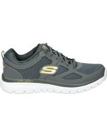 zapatillas para hombre skechers burns agoura 52635-char gris 45