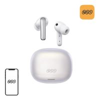 auriculares qcy melobuds n65 inalambricos bluetooth 60 con anc ipx5 y 50 h bateria blancos