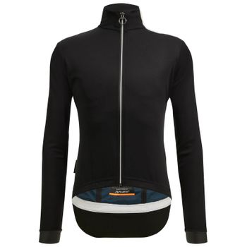 Santini Vega Hooded Multi Jacket - M - Black