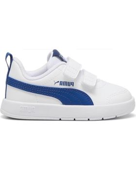 de PUMA PUMA COURTFLEX V3 INF 310252-08 DEPORTIVAS INFANTILES BLANCO AZUL MULTICOLOR
