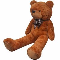 osito de peluche grande marron 170 cm vidaxl