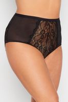 bragas negras talle alto