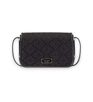 Kate Spade para mujer. KI453 Bolso Flores negro (OSFA), Casual, Piel