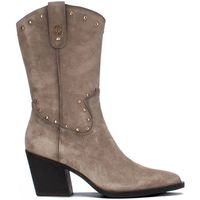 carmela botines 164255 taupe para mujer