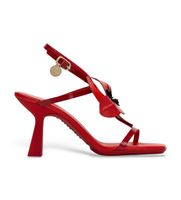 hispanitas para mujer goya24 sandalias goya rojo 39 piel 5 a 8cm hebilla casual fiesta