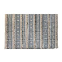 alfombra algodon 230x160x2 1600 gr azul