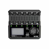 cargador analizador de baterias aaaaa nimhnicd skyrc nc2500 pro dc 12v 3a