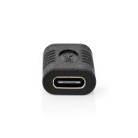 cambiador de genero nedis usb-c 32 gen 2 a usb-c 32 gen 2 negro