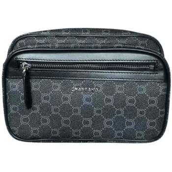 Chabrand Bolso Bolso tipo satchel Lona con detalles de cuero Negro para hombre