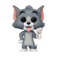 figura coleccionable funko pop tom  jerry tom with ice cream vinilo multicolor
