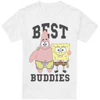 spongebob squarepants camiseta best buddies para hombre