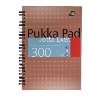 Pukka Metallic Jotta Executive A4 Copper Pack 3