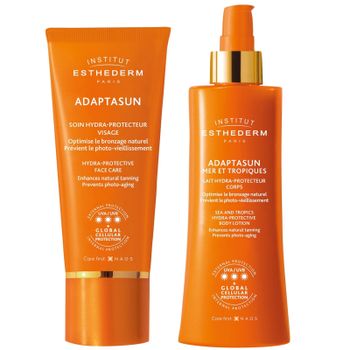 Institut Esthederm Golden Glow Face & Body Suncare Essentials