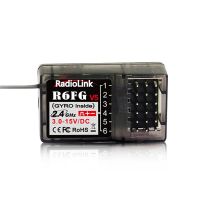 radiolink r6fg 24ghz 6ch fhss receptor de largo alcance con giroscopio para rc car boat rc8x rc6gs v2v3 rc4gs v2v3 t8