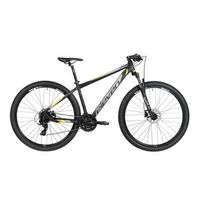 bicicleta eleven vortex 10 275 ds negroamarillo neon mate l