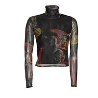 desigual camiseta manga larga friends para mujer