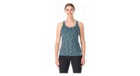 camiseta de tirantes rab lineal azul para mujer