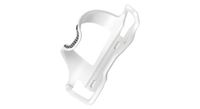 lezyne flow cage sl jaula para botellas con entrada lateral mejorada  lado derecho  blanco