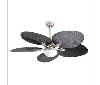 Ventilador de techo metal color negro serie chaw 132cm