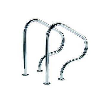 Barandilla Acceso Piscina Modelo 800x800 Tubo Acero Inox 43mm Aisi-316 Astralpool - Pletina