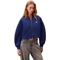 calvin klein jeans chaqueta a- oversized scuba z para mujer