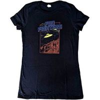 foo fighters camiseta manga larga 2015 european tour para mujer