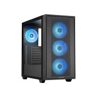 carcasa pc chieftec gs-03b-op midi tower negro rgb