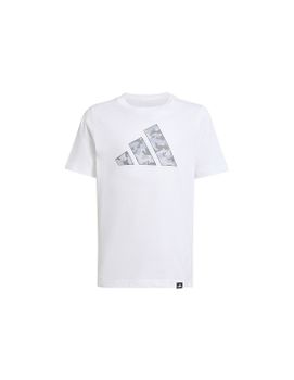 Camiseta adidas Camo Infantil Blanco