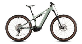 Cube stereo hybrid one44 hpc race 800 suspension completa electrica mtb shimano deore deore xt 12s 800 wh 27 5   hierbas secas verde 2026