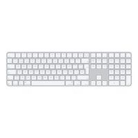 apple magic teclado universal usb  bluetooth qwerty espaaol blanco