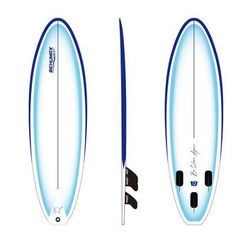 Tabla De Surf Shortboard Be Wave Azure 5’1″ Behumax