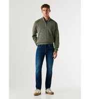 pepe jeans para hombre pm20845335ad jeans straight summer azul 3332 casual algodon denim
