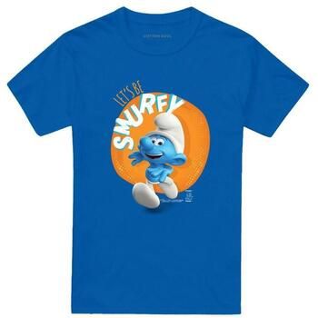 The Smurfs Camiseta Let'S Be Smurfy para mujer