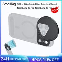 adaptador de filtro acoplable smallrig filmov de 67 mm para iphone 17 propro max conexion magnetica para filtro acoplable smallrig de 67 mm