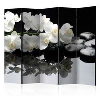 biombo - spa stones and orchid ii 225x172 cm