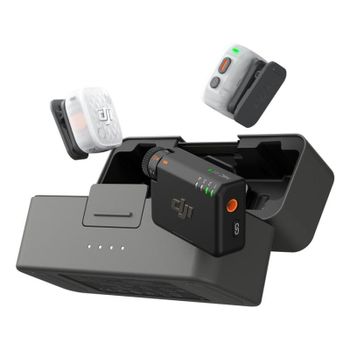 Micrófono DJI Mic Mini 2S inalámbrico omnidireccional con estuche de carga